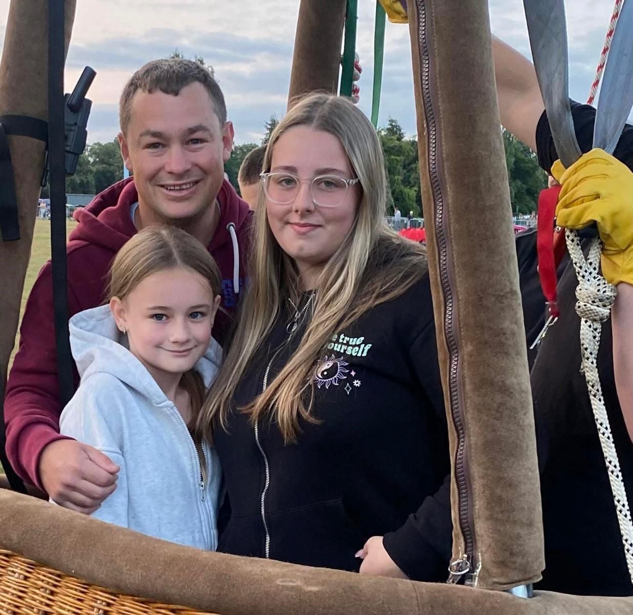 Craig and his daughters